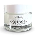 Delfanti-Milano Collagen and Vitamin C Antioxidant Night Cream Restorative Face and Neck Moisturizer with Hyaluronic Acid and Retinol Made in Italy Beauty & Personal Care Delfanti-Milano