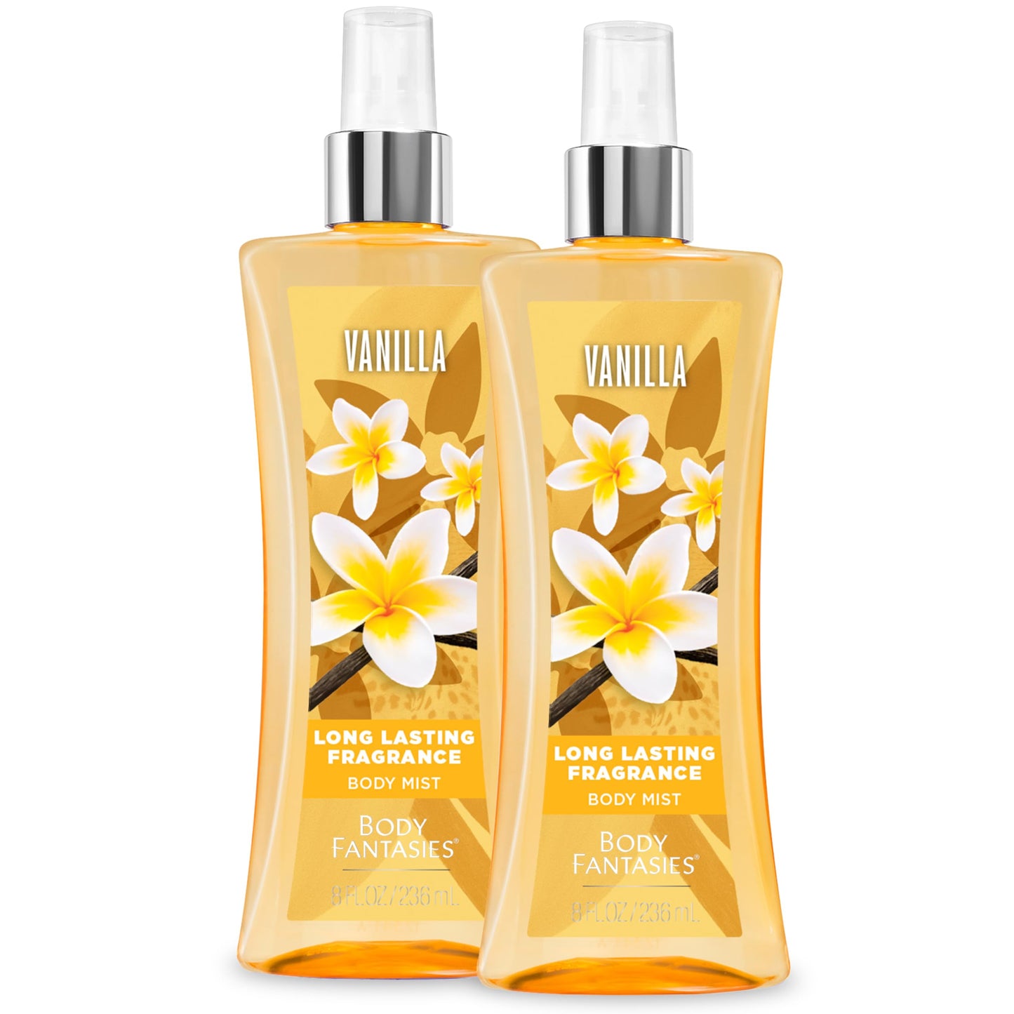 Body Fantasies Signature Fragrance Body Spray, Vanilla, 8 fl oz (Pack of 2) Beauty & Personal Care Body Fantasies