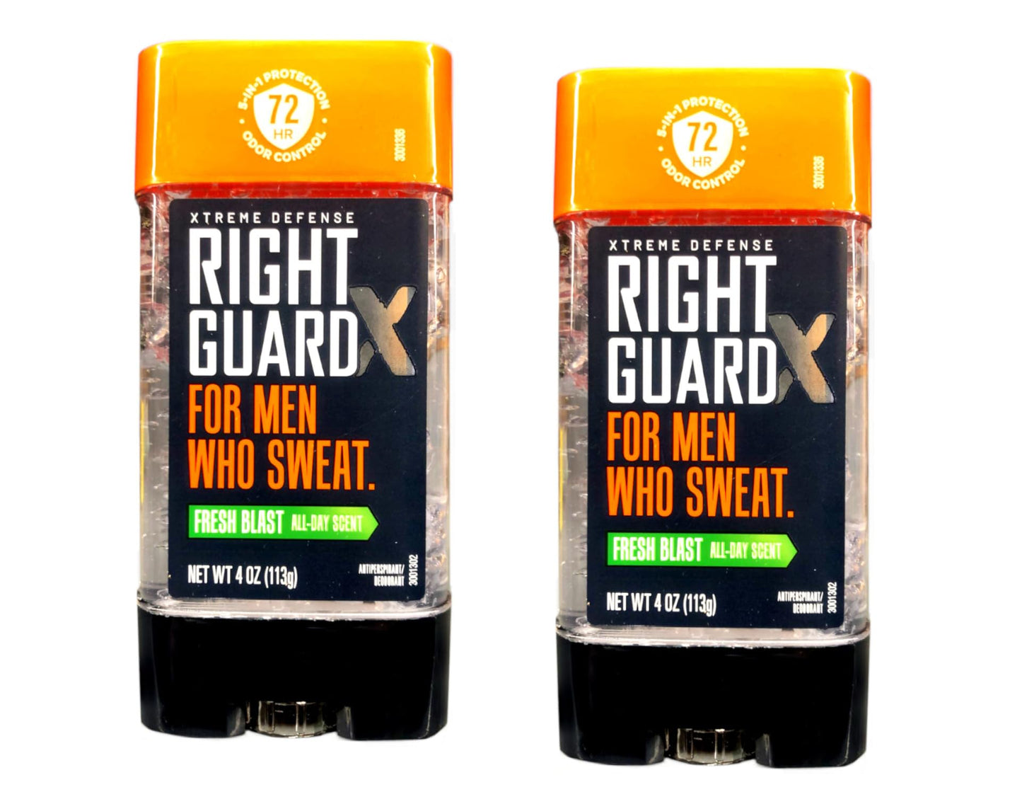 Right Guard Xtreme 4 Ounce Gel Defense 5 Fresh Blast (118ml) (2 Pack) Beauty and Personal Care Right Guard