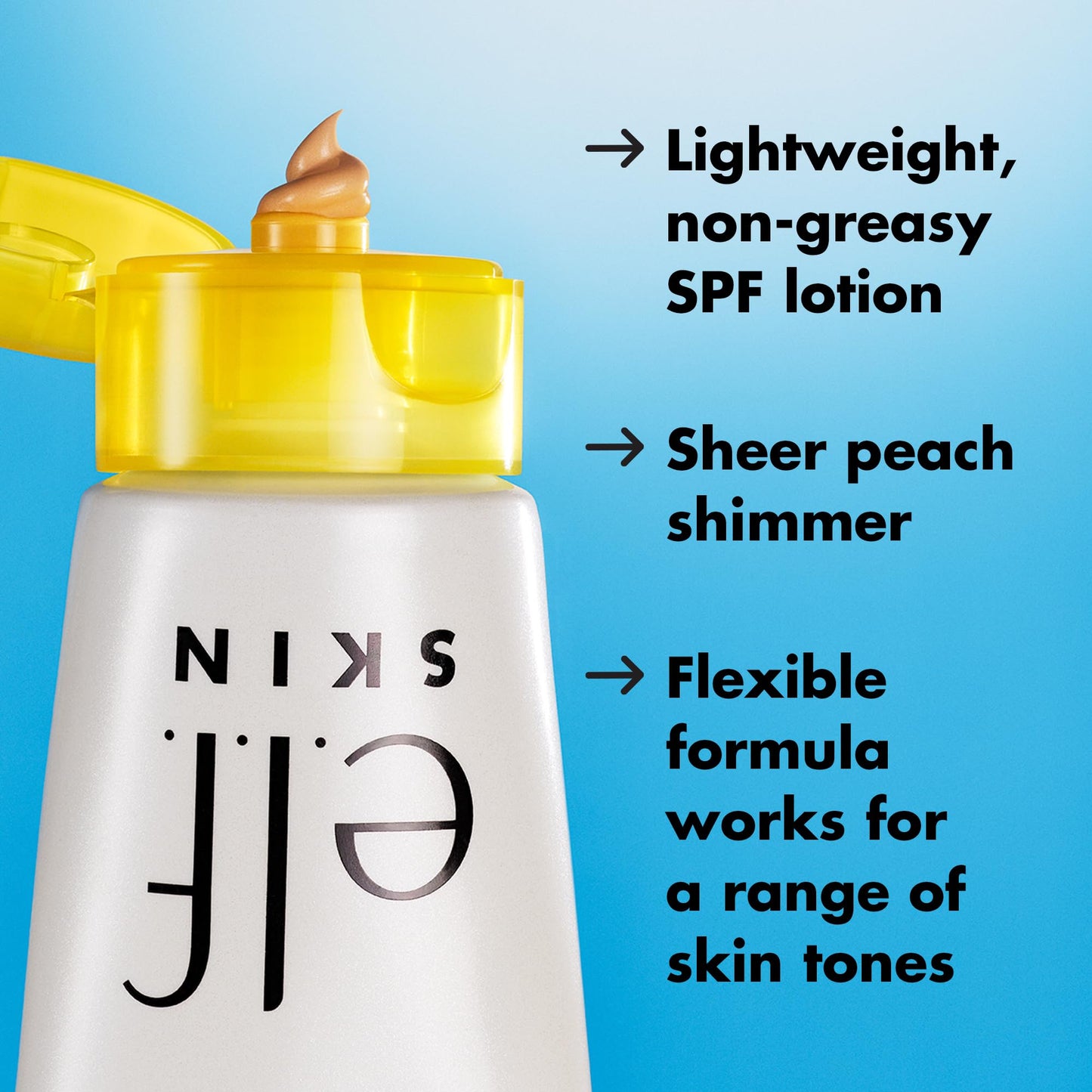 e.l.f. SKIN Suntouchable Whoa Glow SPF 30, Face Sunscreen & Makeup Primer with Hyaluronic Acid, Vegan & Cruelty-Free, Sunlight Beauty and Personal Care e.l.f.