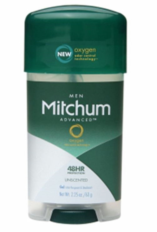 Mitchum Anti-Perspirant & Deodorant, Power Gel, Unscented, 2.25 Ounce Beauty and Personal Care Mitchum