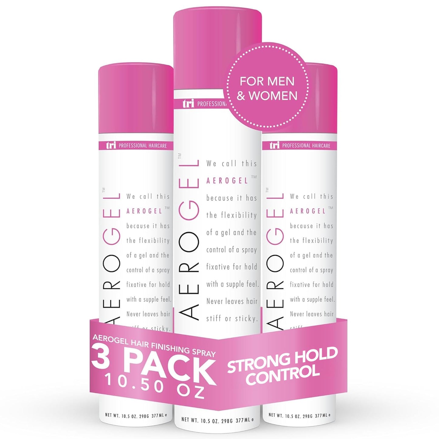 TRI Design Aerogel Finishing Spray - Flexible & Controllable Hairspray for Women and Men, For Hair Styling with a Firm and Extra Hold & Supple Feel Beauty & Personal Care TRIDESIGN