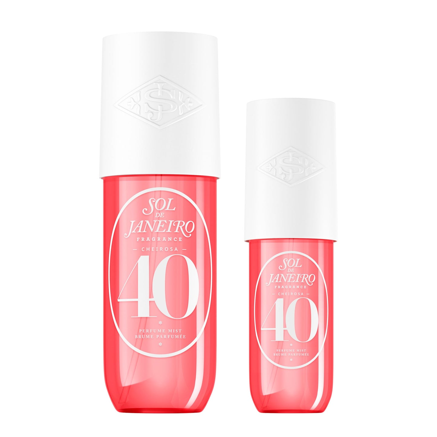Sol de Janeiro Cheirosa Hair & Body Fragrance Mist Full Size and Travel Size Set - Home and Away Bundle - 8.1 & 3 fl oz Duo (Cheirosa 40) Beauty & Personal Care Sol de Janeiro