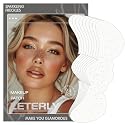 Leterly 24 Pcs Glitter Freckles Face Tattoo,Silver Face Glitter Makeup Patches Cute Sparkle Freckles Patches Waterproof Makeup Speckles for Face Beauty & Personal Care Leterly
