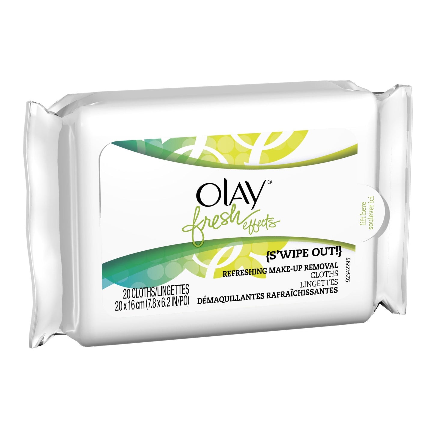 Olay Fresh Effects S'wipe Out! Refreshing Make-Up Removal Cloths, 20-Count Beauty & Personal Care Olay