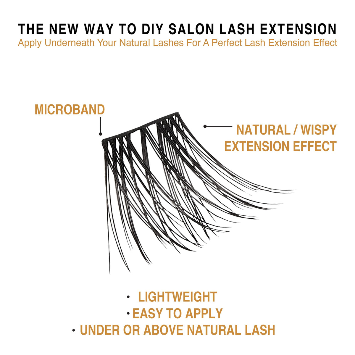 i•ENVY Extended False Eyelashes Featherlight Reusable Artificial Eyelashes Multipack Lash Clusters (Faux Mink 01) Beauty & Personal Care i•ENVY