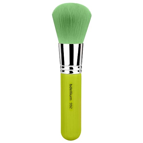 Bdellium Tools Professional Makeup Brush - Green Bambu Series 992 Bronzer - With Soft Synthetic Fibers, For Application of Bronzer (Green, 1pc) Beauty & Personal Care BDELLIUM TOOLS