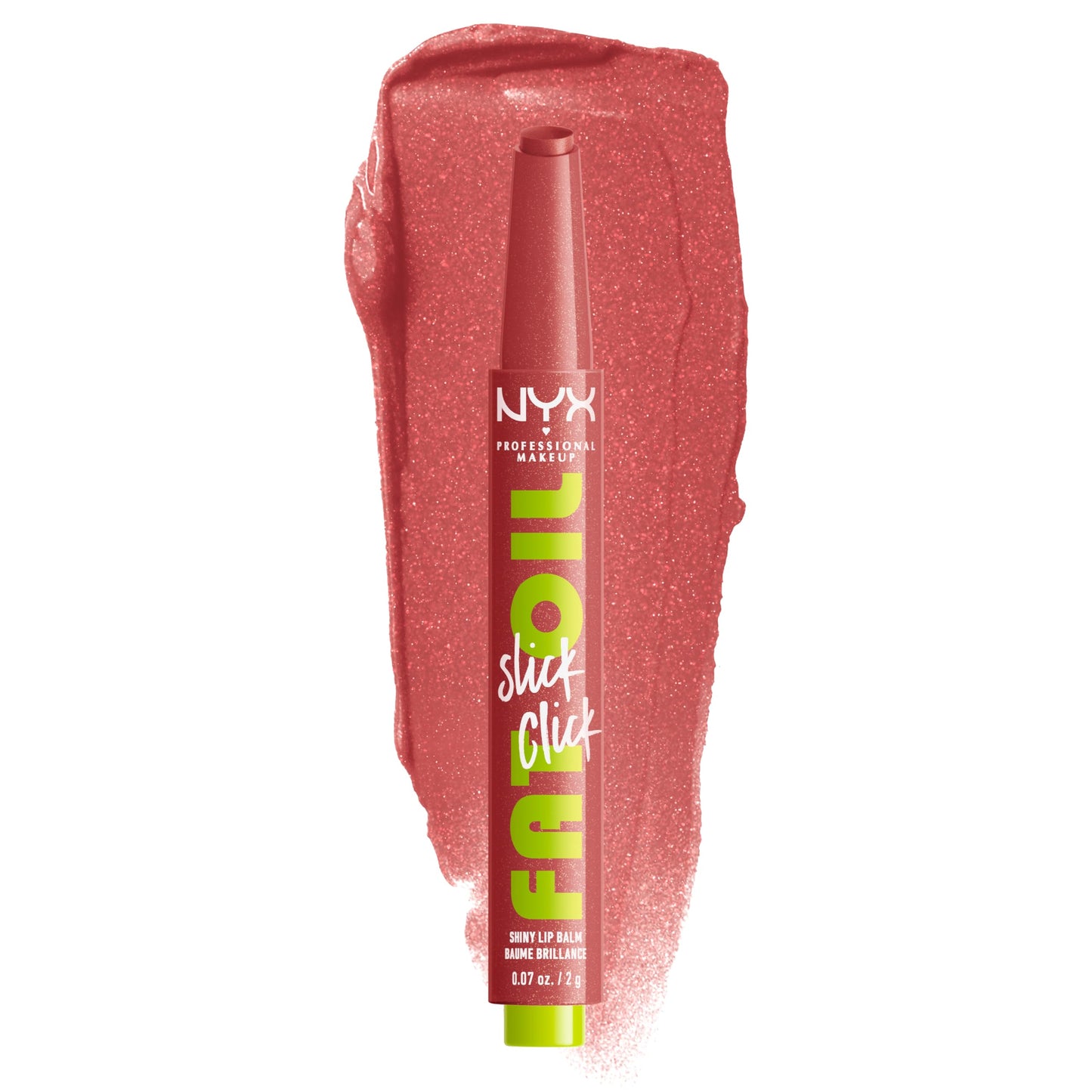 NYX PROFESSIONAL MAKEUP Fat Oil Slick Click, Lightweight, Buildable, Pigmented Vegan Lip Balm - No Filter Needed Beauty & Personal Care NYX PROFESSIONAL MAKEUP