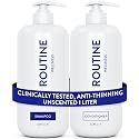 Routine Wellness 1 Liter Anti-Thinning Volumizing Shampoo and Conditioner Set for Thinning Hair & Hair Loss - Grow Your Confidence with Biotin & DHT Beauty & Personal Care Routine Wellness