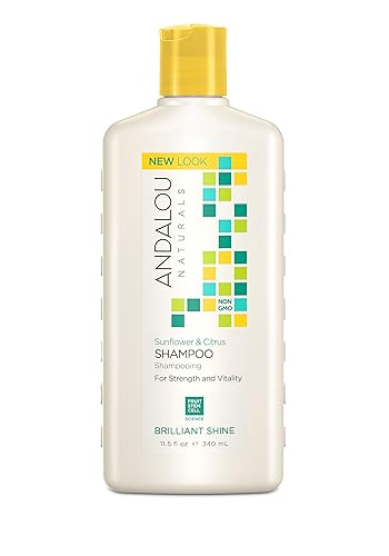 Andalou Naturals Sunflower and Citrus Brilliant Shine Shampoo, 11.5 Ounce Beauty & Personal Care Andalou Naturals