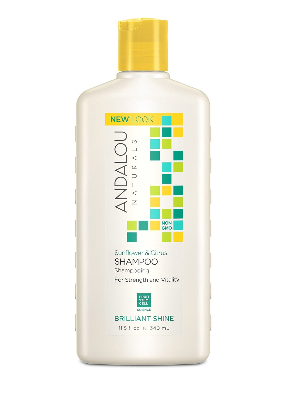 Andalou Naturals Sunflower and Citrus Brilliant Shine Shampoo, 11.5 Ounce Beauty & Personal Care Andalou Naturals