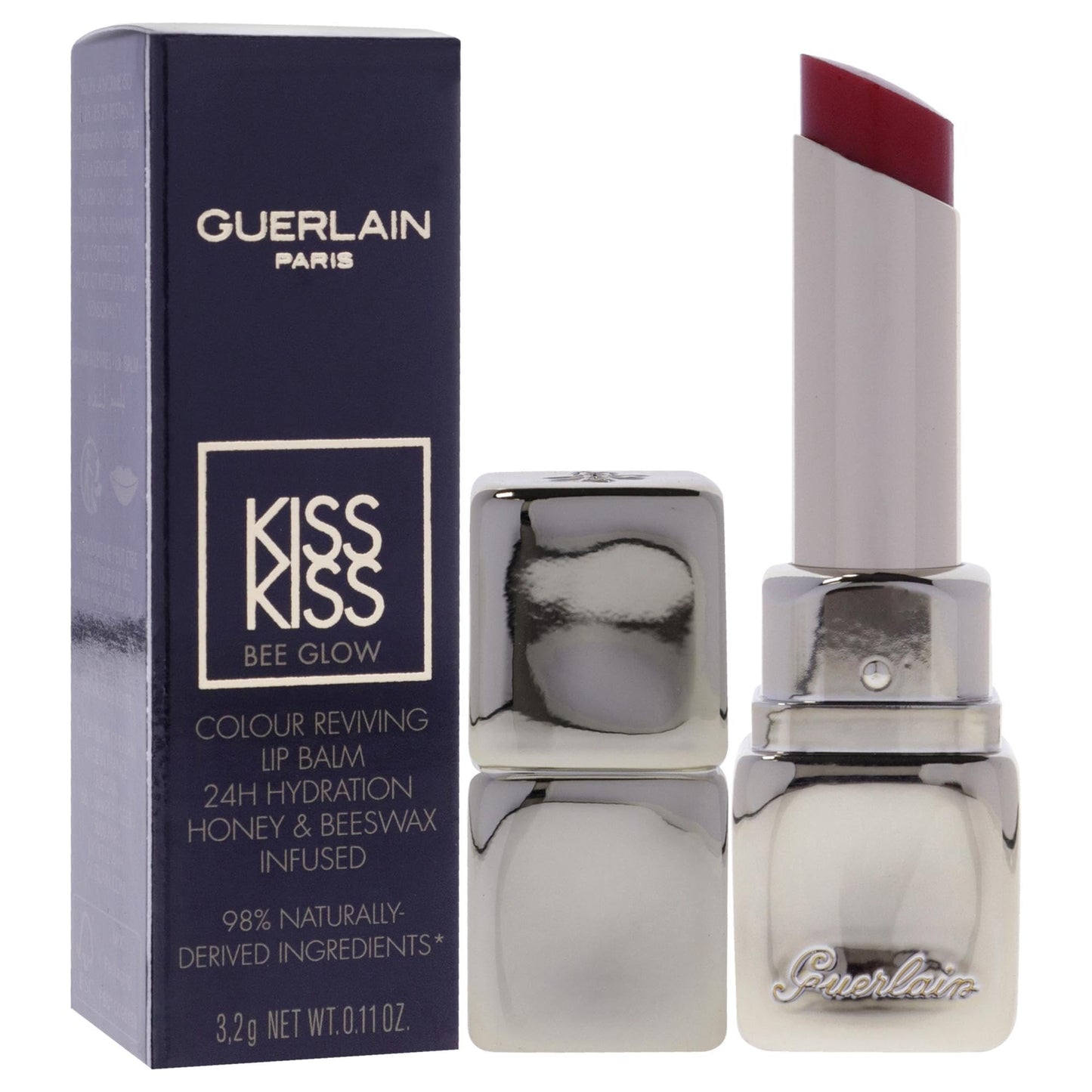 Kiss Kiss Bee Glow Lip Blam - 775 Poppy Glow by Guerlain for Women - 0.11 oz Lip Balm Beauty and Personal Care Guerlain