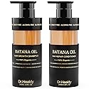 Dr. Healdy Batana Oil Shampoo and Conditioner Set - for Hair Growth,Thickening & Hydration,Sulfate Free - Fights Hair Loss & Clarifies Scalp -Root Beauty & Personal Care Dr. Healdy