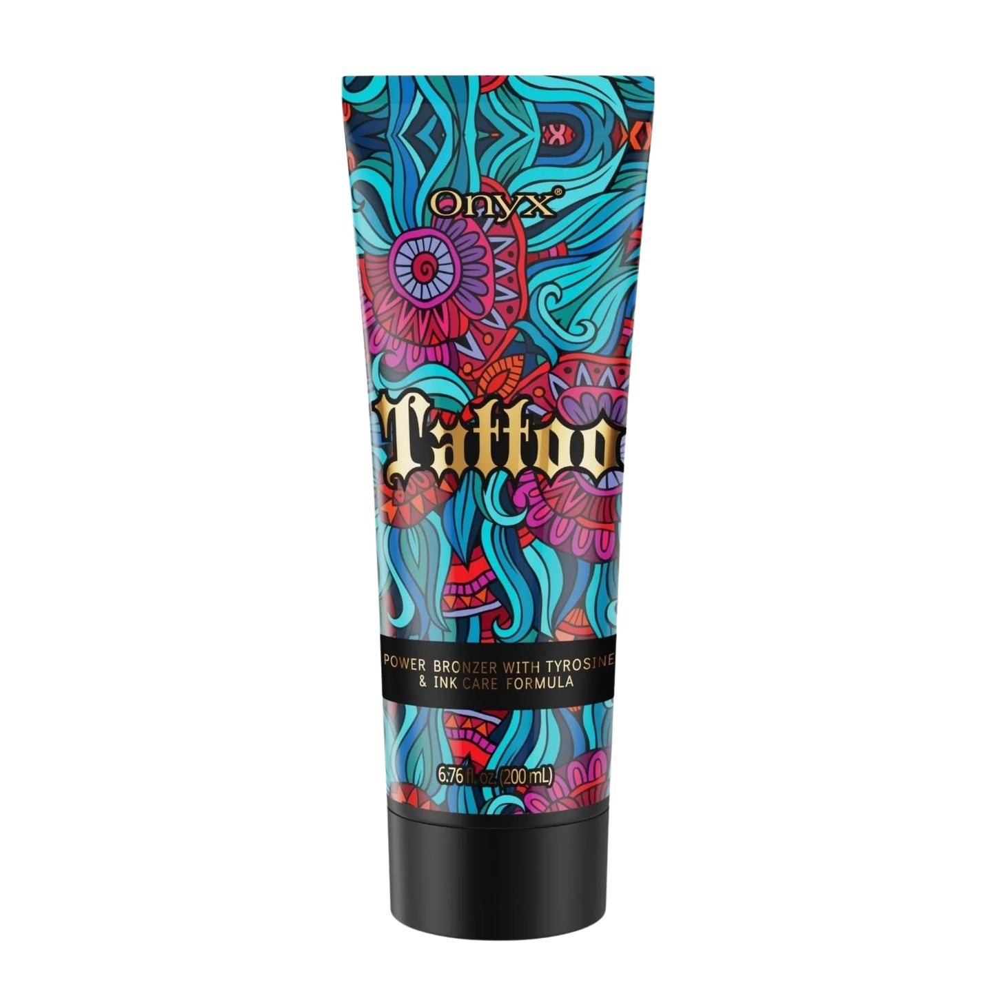 Tattoo Safe Tanning Bed Lotion - Indoor Dark Tanning Accelerator with Fade Protection | Tattoo Color Enhancer & Hydrating Skin Formula | 6.76 Fl Oz Beauty & Personal Care Onyx