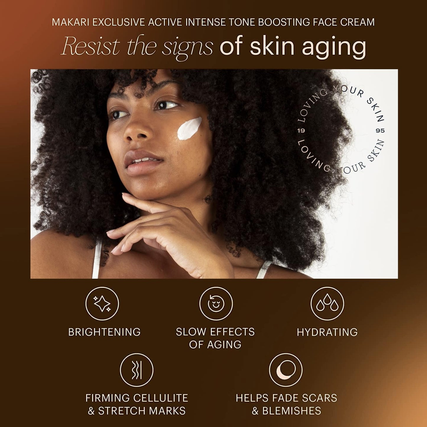 MAKARI Exclusive Active Intense Tone Boosting Face Cream (1.7 oz) | Skin-Brightening Facial Cream | Moisturizes and Softens | Smoothens Fine Lines Beauty & Personal Care MAKARI