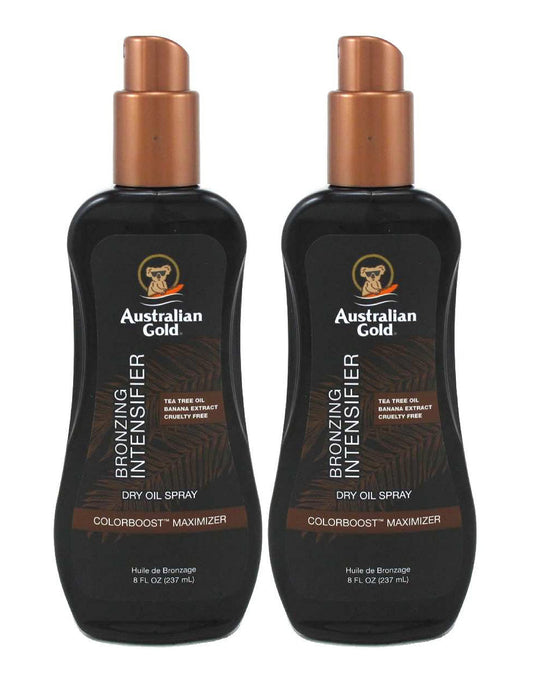 Australian Gold Intensifier Bronzing Dry Oil Spray 8 Ounce (Pack of 2) Beauty & Personal Care Australian Gold