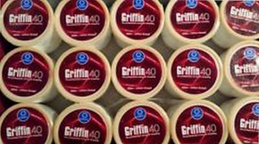 15 Spools X 300m Griffin 40 TKT Cotton Eyebrow Thread Facial Hair Removal India Beauty and Personal Care Griffin