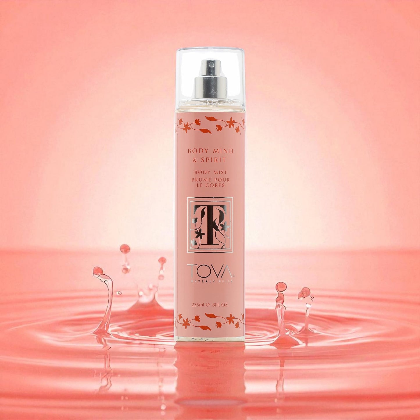 Tova Body Mind & Spirit Body Mist - Refreshing Floral Perfume Mist for Women - Light Long-Lasting Body Spray with Osmanthus, Apricot & Amber Beauty & Personal Care Tova