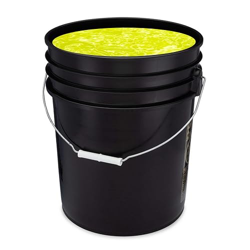 Handy Art UV Neon Event Paint, Yellow, 5 Gallon Bucket, Blacklight Glow Paint for Parties, Raves, Festivals, Splash Painting, Washable Easy Clean Up Beauty & Personal Care Handy Art