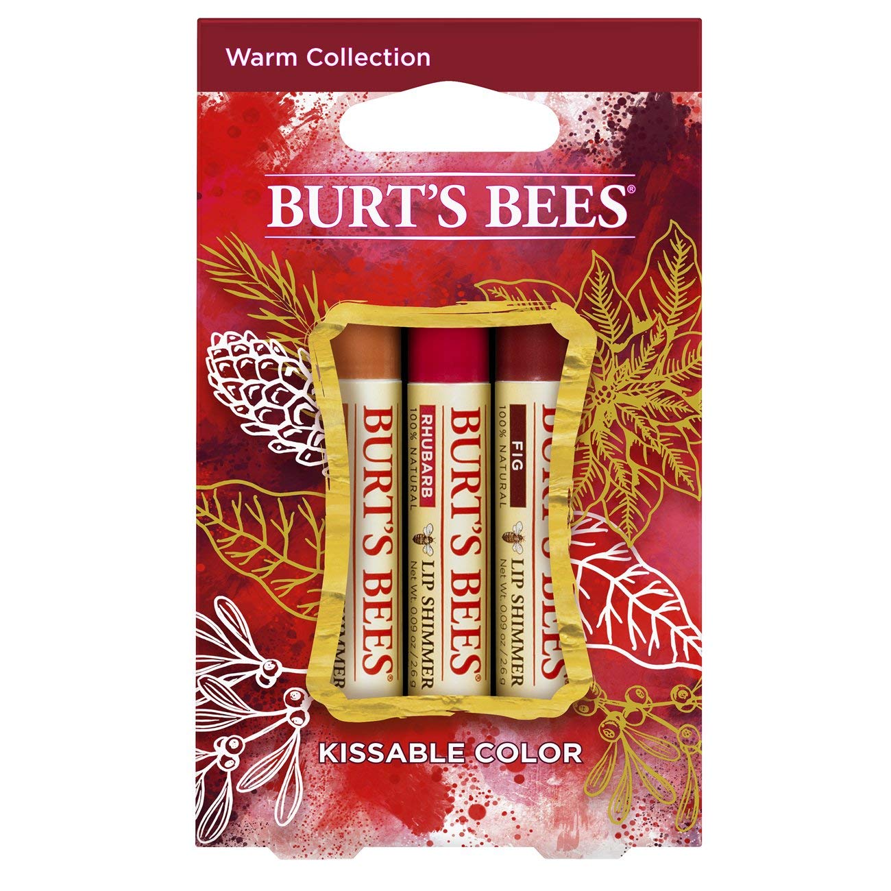 Burt's Bees Kissable Color Warm Holiday Gift Set Beauty & Personal Care Burt's Bees