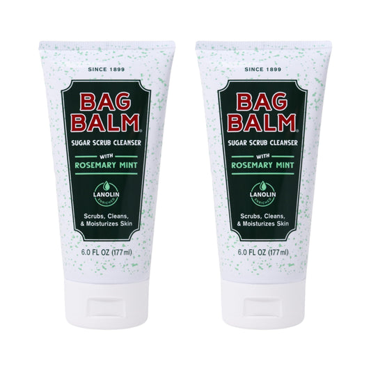Bag Balm Vermont's Original Moisturizing Body Wash (6 Fl Oz (Pack of 2), Sugar Scrub) Beauty & Personal Care Bag Balm