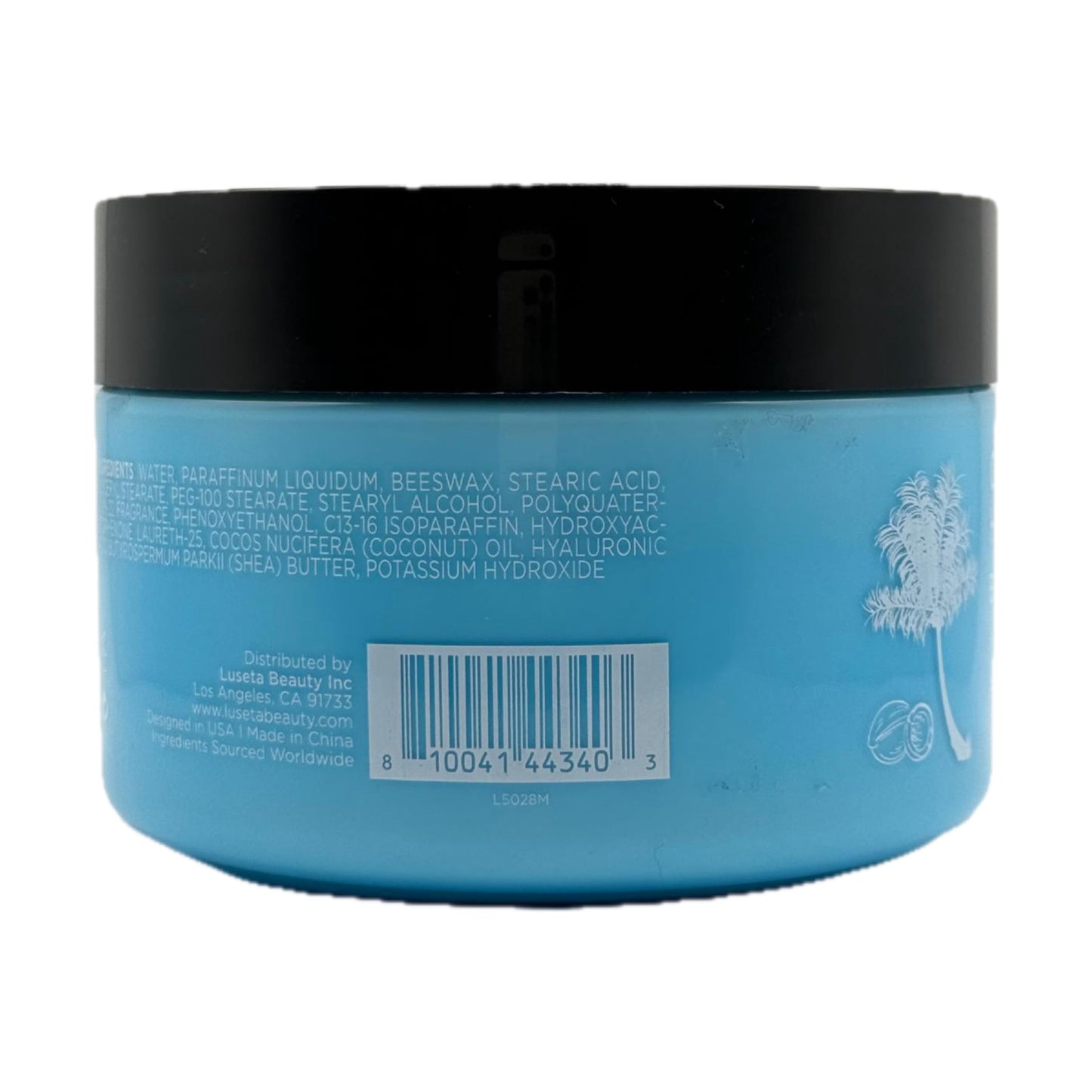 L LUSETA Coconut Milk & Hyaluronic Acid Body Butter, Hydrating & Moisturizing Formula, 16.9 fl oz Beauty & Personal Care L LUSETA