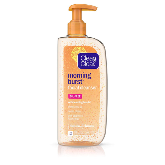 Clean & Clear Morning Burst Facial Cleanser with Bursting Beads (8 fl oz) Beauty & Personal Care Clean & Clear