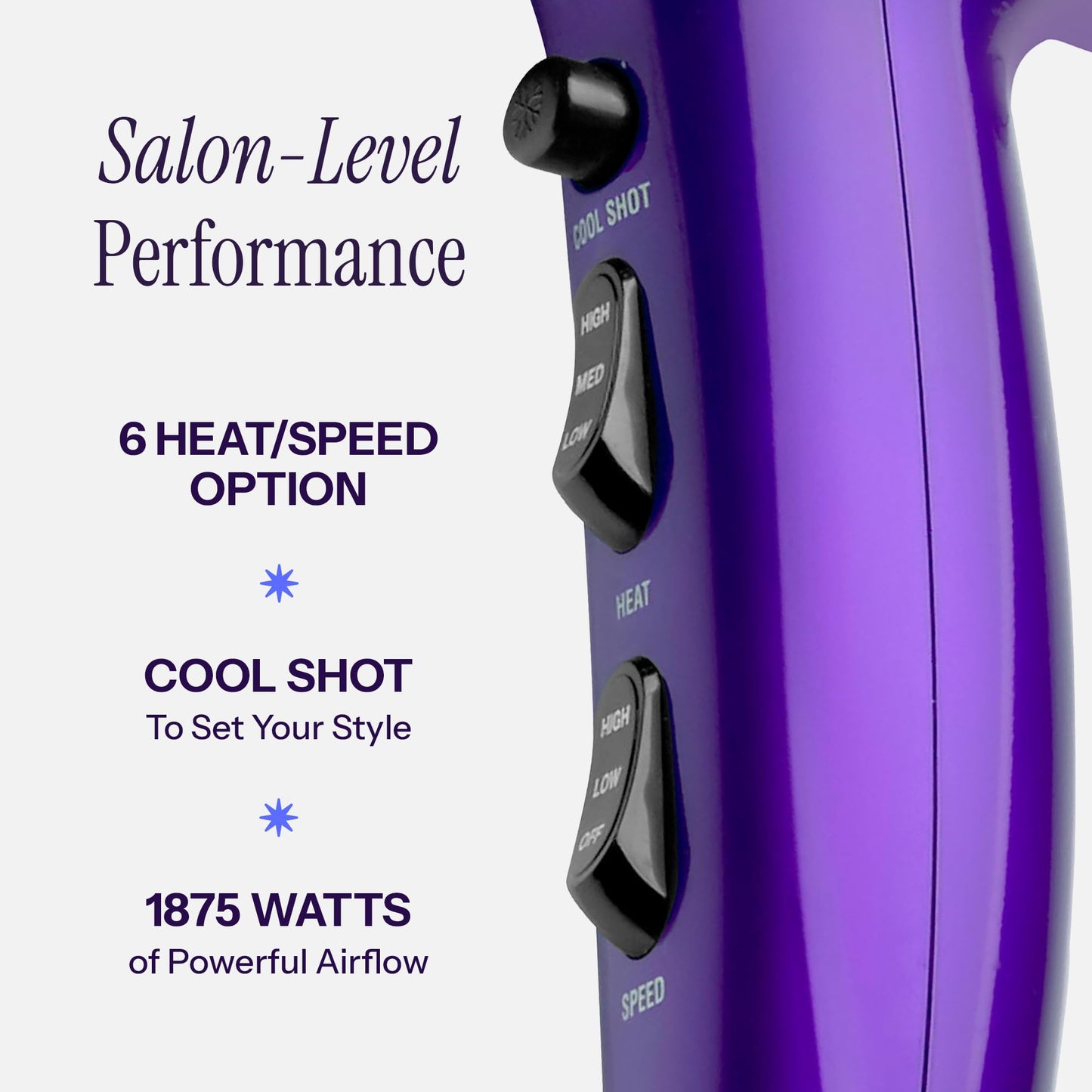 Hot Tools Pro Artist 1875W Turbo Ceramic + Ionic Hair Dryer | Fast Dry, Lightweight Beauty & Personal Care HOT TOOLS