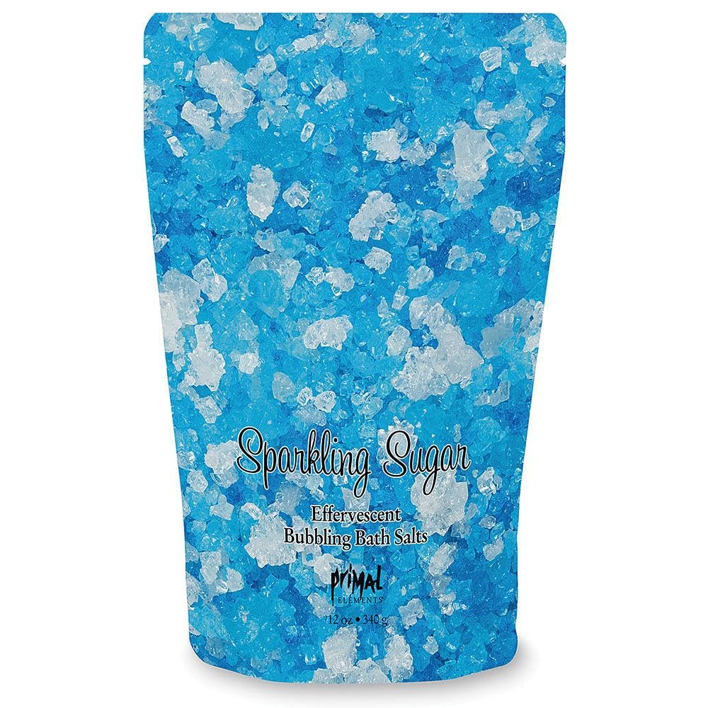 Primal Elements Detoxifying Sea Salt Soak, Bubbling Aromatherapy Salts, Sparkling Sugar, 12 oz Resealable Bag Beauty and Personal Care Primal Elements