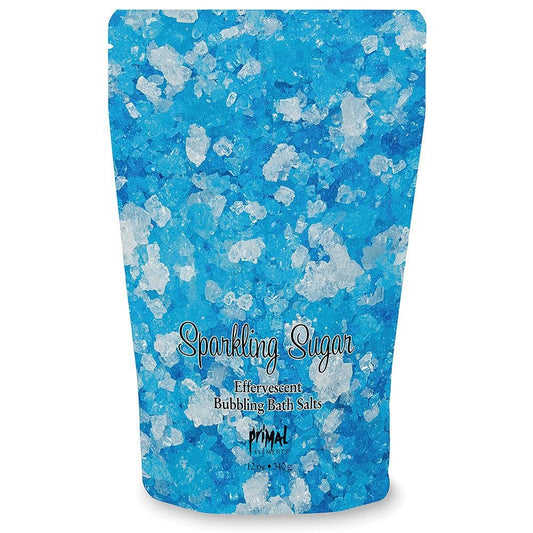 Primal Elements Detoxifying Sea Salt Soak, Bubbling Aromatherapy Salts, Sparkling Sugar, 12 oz Resealable Bag Beauty and Personal Care Primal Elements