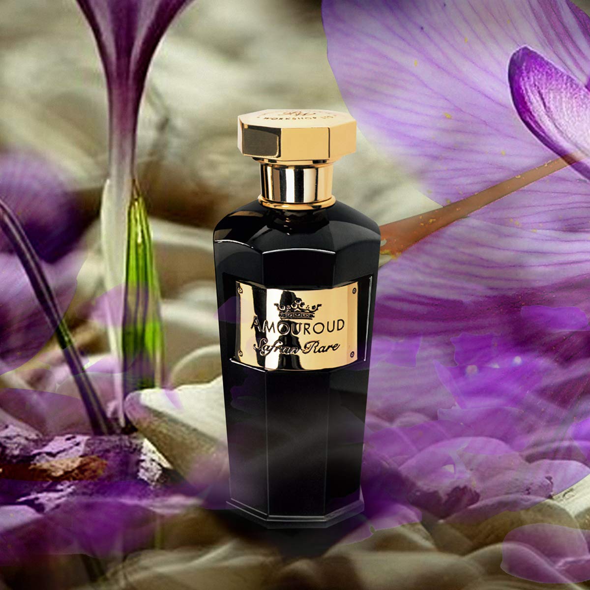 Amouroud Safran Rare 3.4oz / 100ml Eau de Parfum EDP Beauty & Personal Care Amouroud