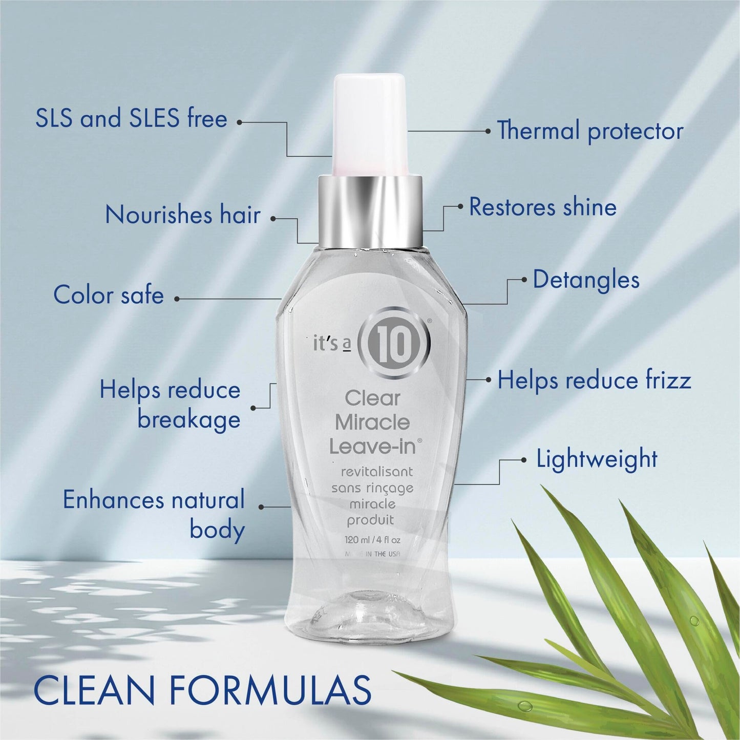 It’s a 10 Clear Miracle Leave-in Product 4 oz Beauty & Personal Care It's a 10 Haircare
