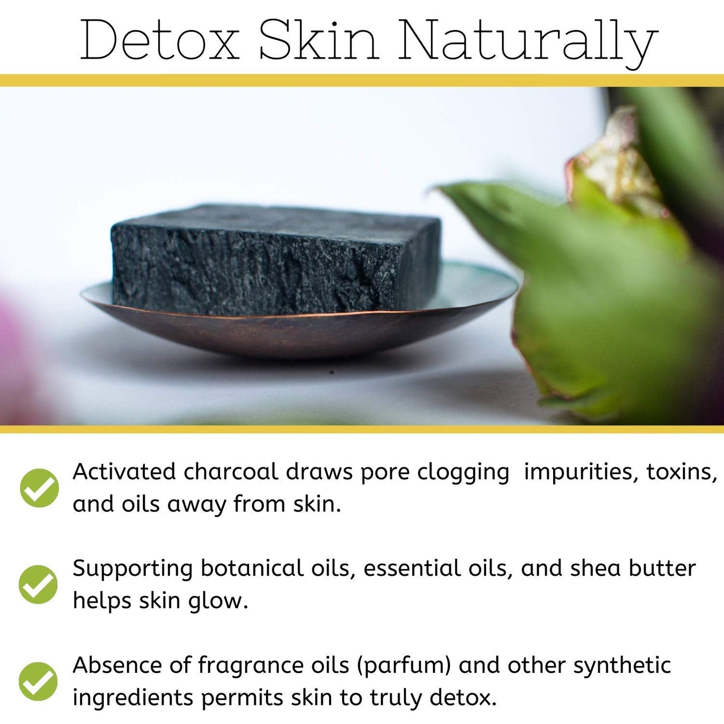 The Yellow Bird Natural Charcoal Soap Bar for Face, Body, Acne, and Sensitive Skin. Handmade with Organic Ingredients & Essential Oils Beauty & Personal Care The Yellow Bird