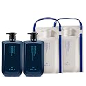 R+Co BLEU Essential Shampoo and Conditioner Liter Set - Daily Cleansing & Lightweight Hydration for All Hair Types - Smooths, Repairs, Detangles Beauty & Personal Care R+Co