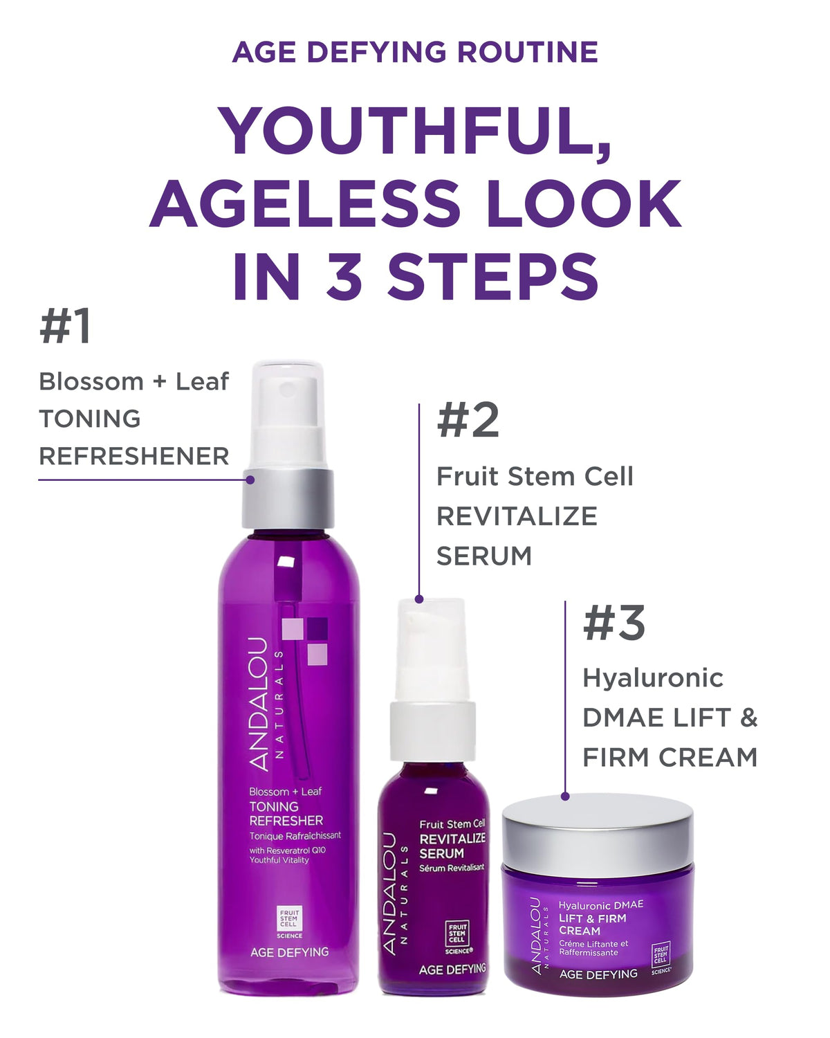 Andalou Naturals Toning Refrshr Blsm+Leaf 6 Fz