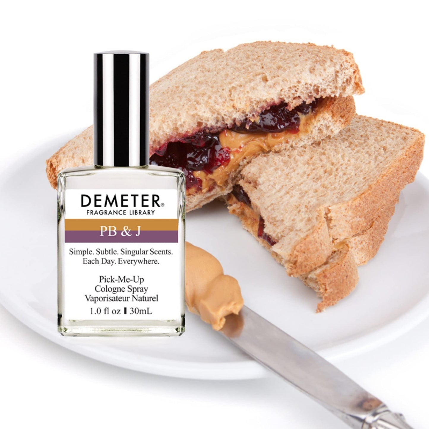DEMETER PB & J 1 oz Cologne Spray Fragrance Library Beauty & Personal Care DEMETER