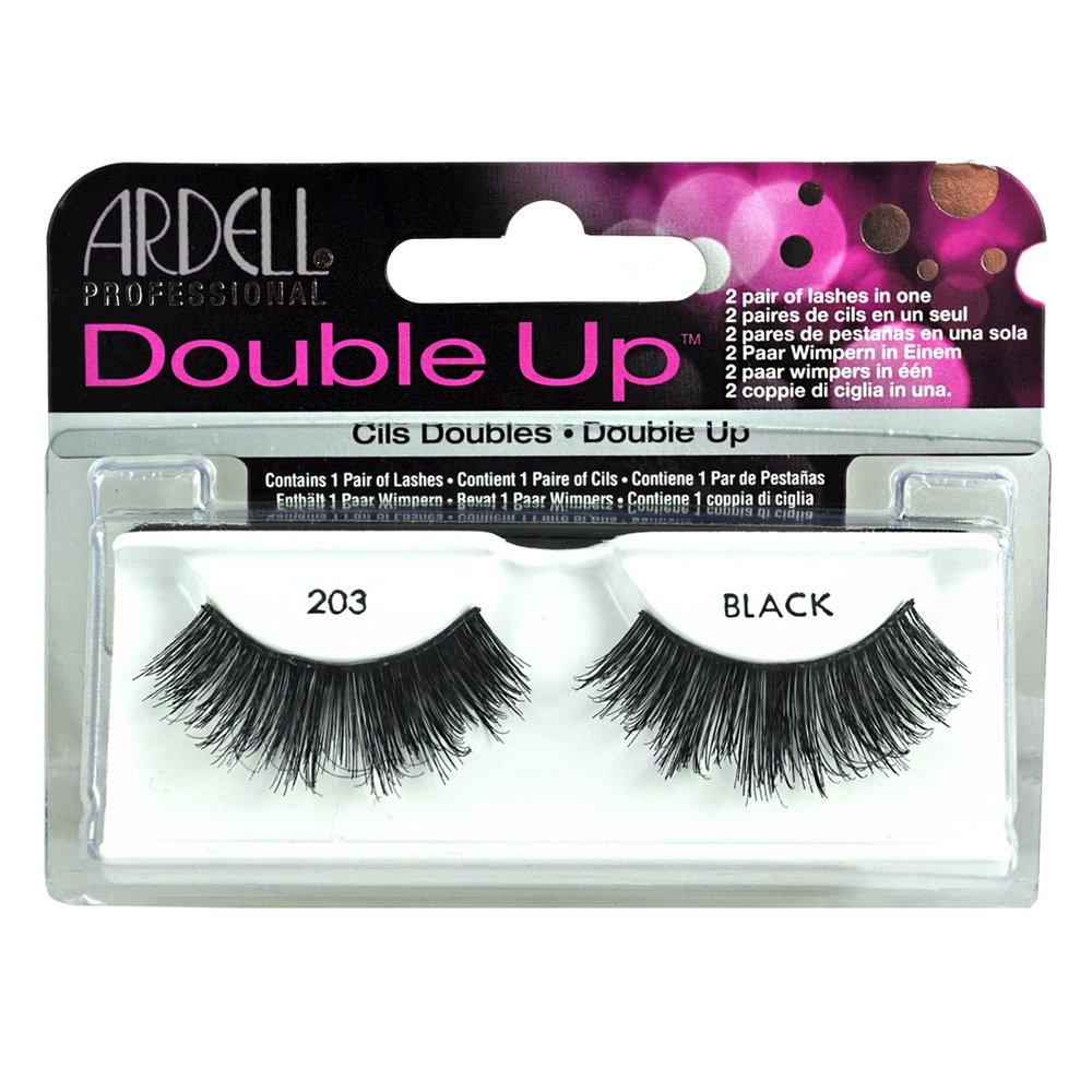 Ardell Double Up #203 False Eyelashes, Black Beauty & Personal Care Ardell