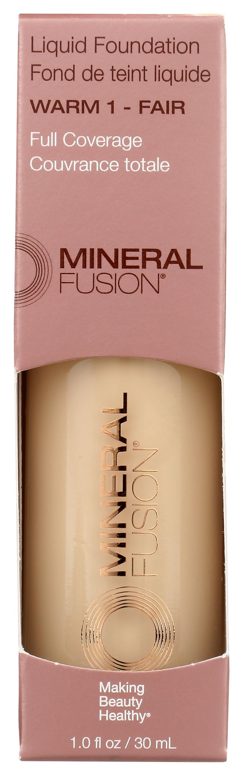 Mineral Fusion, Liquid Foundation Warm 1, 1 Fl Oz