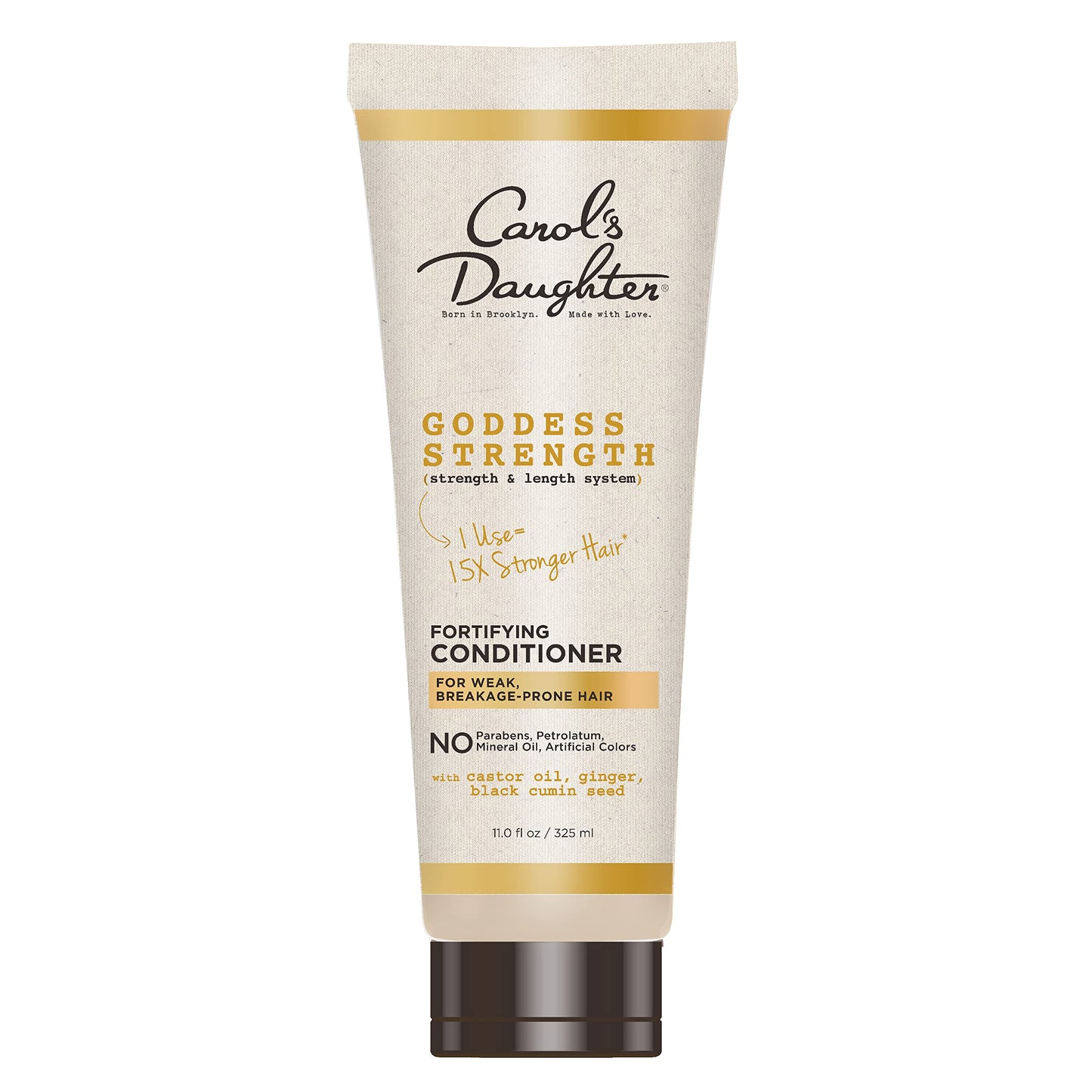 Carol's Daughter Goddess Strength Conditioner 11oz – Sulfate-Free with Castor Oil, Fortifies Weak Wavy, Coily & Curly Hair Beauty & Personal Care Carol's Daughter