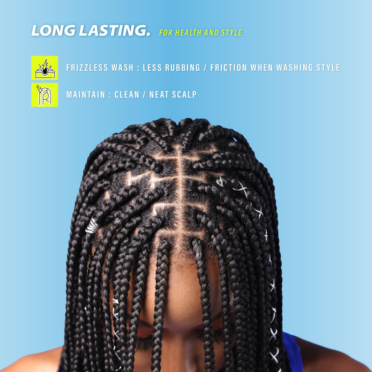 Sensationnel Ruwa Prestretched Braids-3X Water Wave 24in,1pk 613 BLONDE