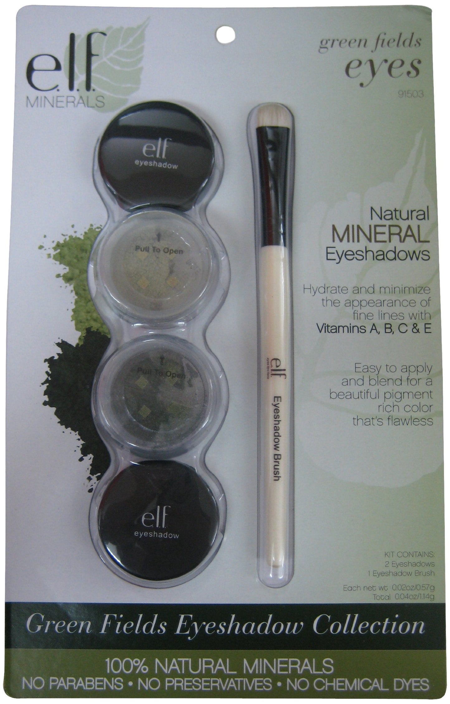 E.l.f. Mineral Eyeshadow Green Fields Edition, 4-Ounce (Pack of 2) Beauty & Personal Care e.l.f.