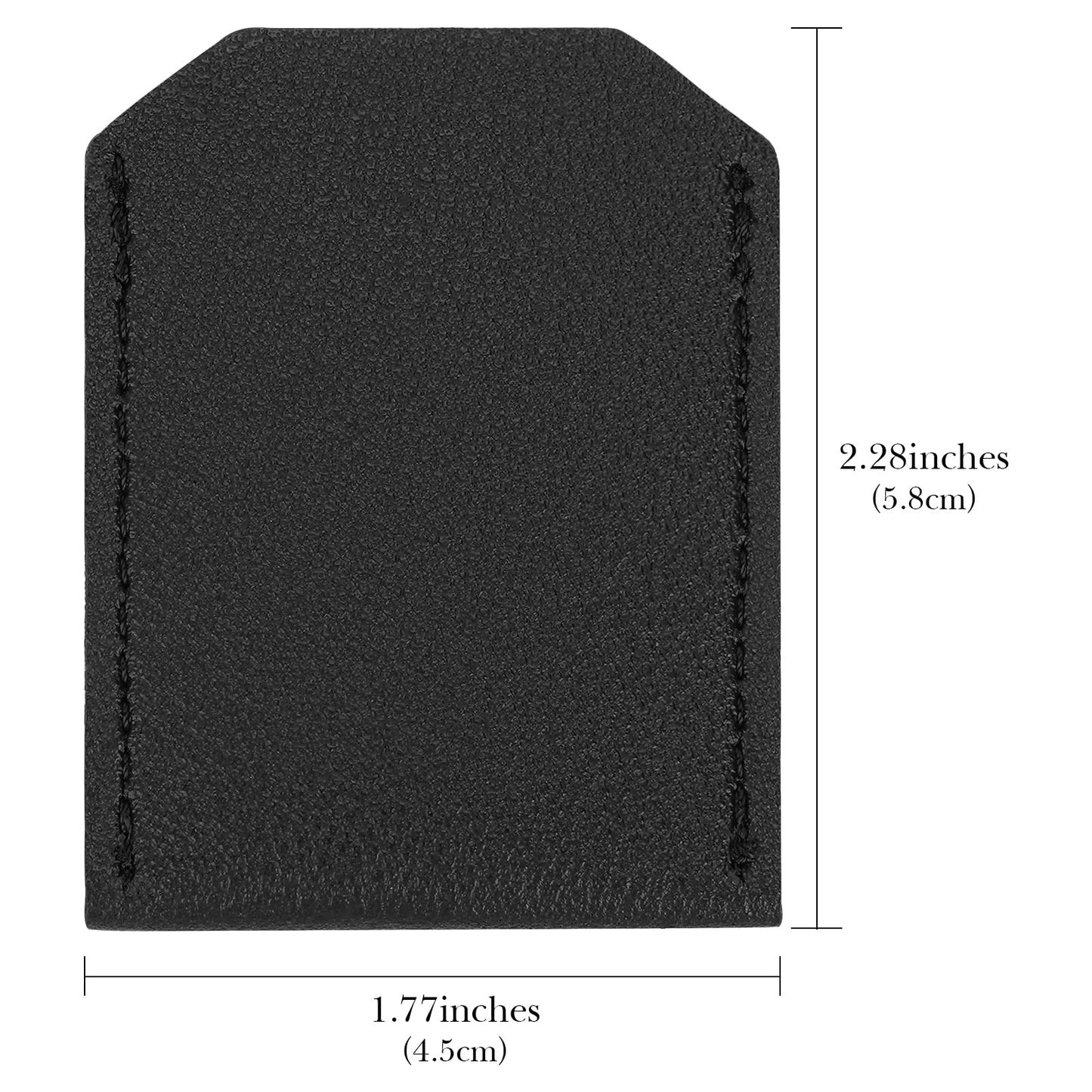 Linkidea 4 Pack Safety Razor Head Protector Cover, Shaving Travel Cover Handmade, Double Edge Safe Shaver Travel Accessories (Black) Beauty and Personal Care Linkidea