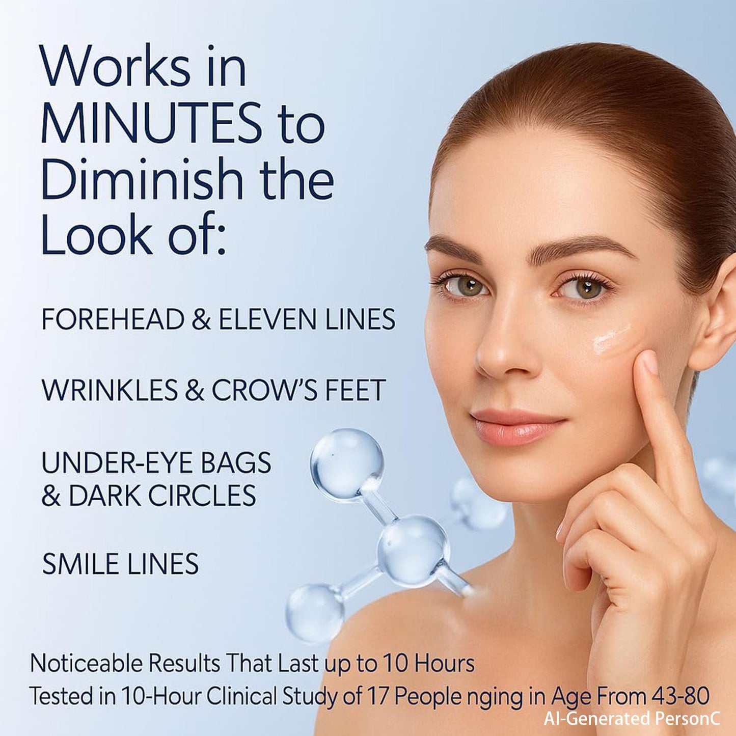 Instant Firming Eye Serum|Anti-Aging Formula for Under Bags and Wrinkles, Under Eye Cream-10ml, Wrinkle Filler, Visibly Improves for Bags Dark Circles Beauty & Personal Care HEQIFU