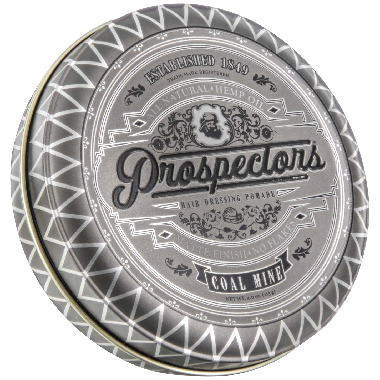 Prospectors Pomade Coal Mine Pomade For Men - 4 ounce Beauty & Personal Care PROSPECTORS