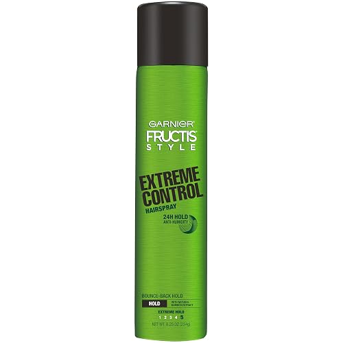 Garnier Fructis Style Control Anti-Humidity Hairspray, Extreme Hold, No Color, Fruit, 8.25 Oz Beauty & Personal Care Garnier