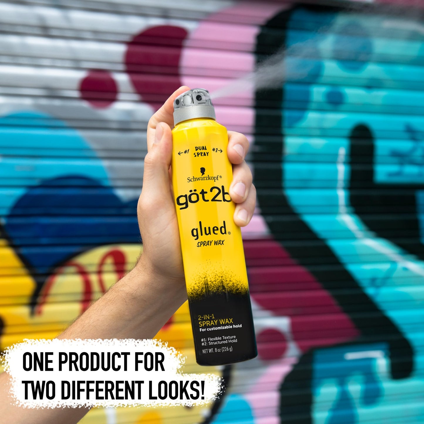 Got 2B Glued Spray Wax 2-In-1 8 Ounce (Pack of 3) Beauty & Personal Care Got2B