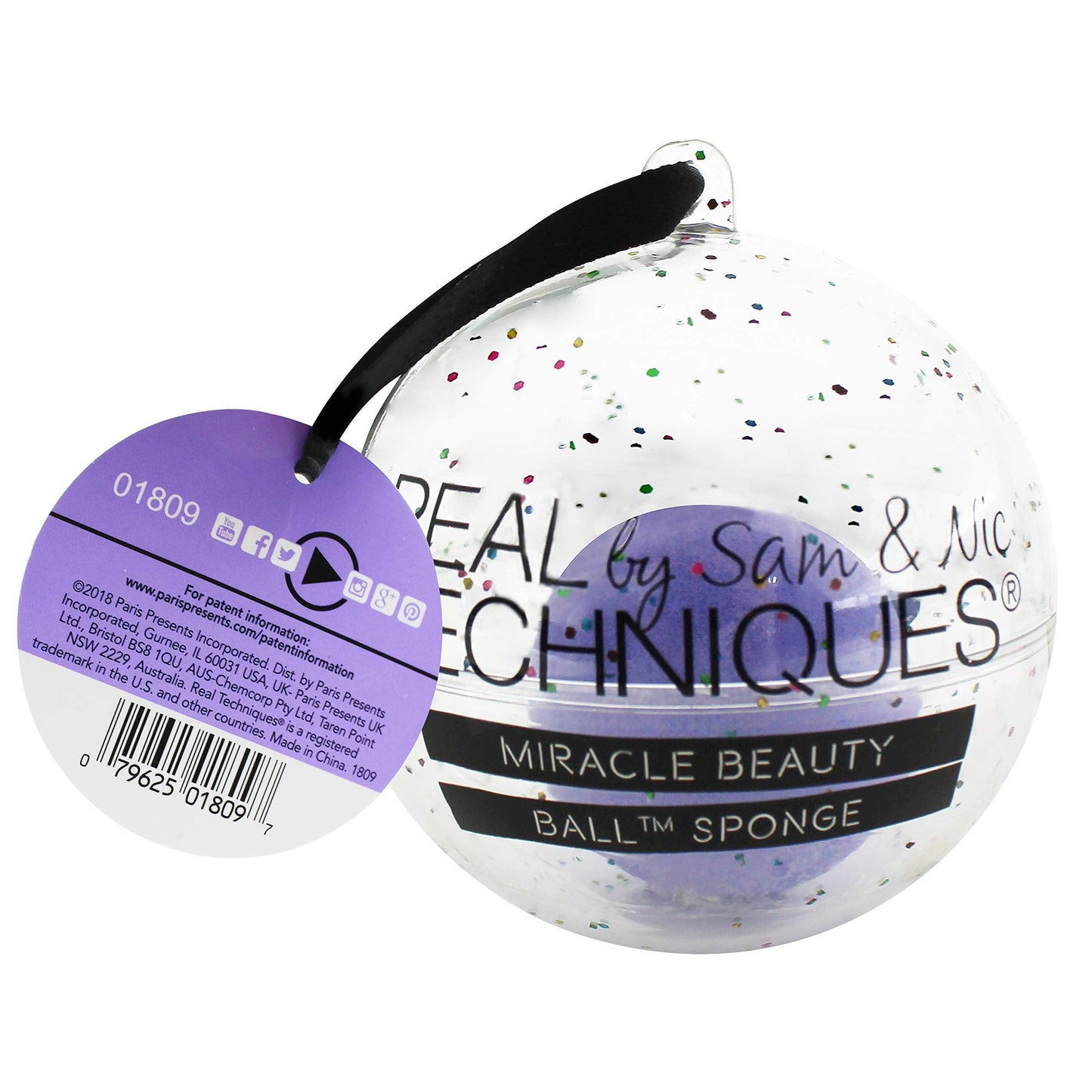 Real Techniques Let It Snow Ball Cosmetics Sponge for Blending Beauty & Personal Care Real Techniques