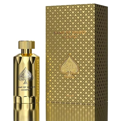 Jo Milano Game of Spades Jackpot Parfum Spray | 3.4 oz (100ml) | Vanilla, Amber, Sweet, Fresh, Fruity Scent | Long Lasting Fragrance for Men and Women Beauty & Personal Care Jo Milano
