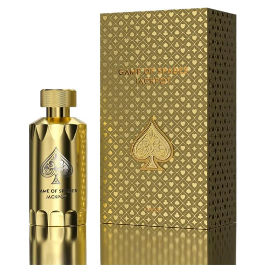 Jo Milano Game of Spades Jackpot Parfum Spray | 3.4 oz (100ml) | Vanilla, Amber, Sweet, Fresh, Fruity Scent | Long Lasting Fragrance for Men and Women Beauty & Personal Care Jo Milano