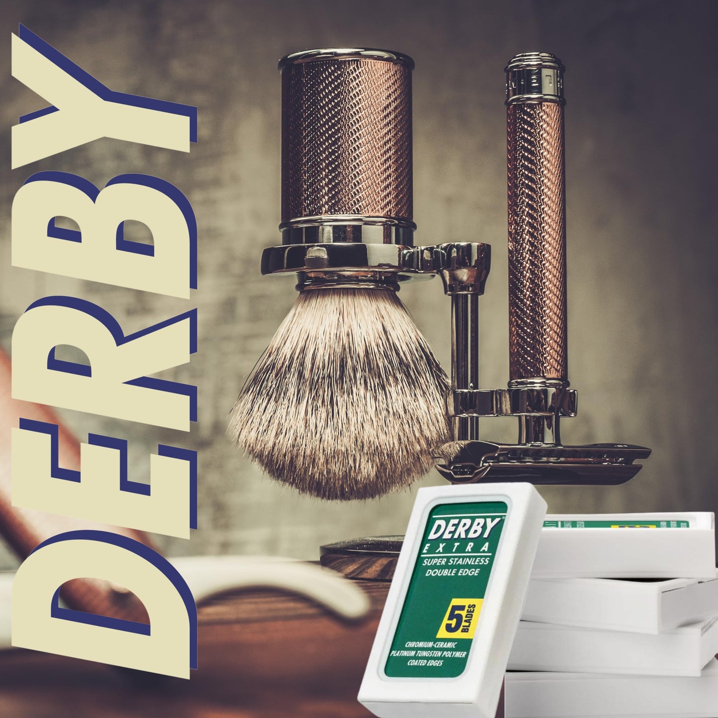 Derby Extra Professional Double Edge Razor Blades for straight razor (600) Beauty and Personal Care the shave factory